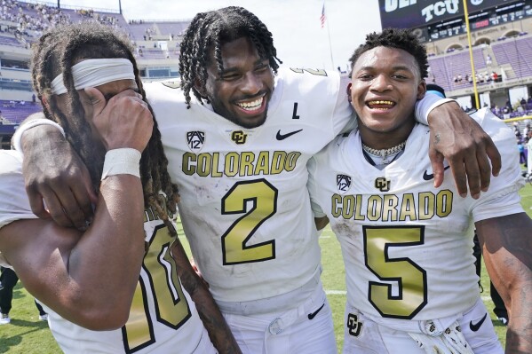 Prime shocker Colorado upsets No. 17 TCU 45 42 in Deion Sanders